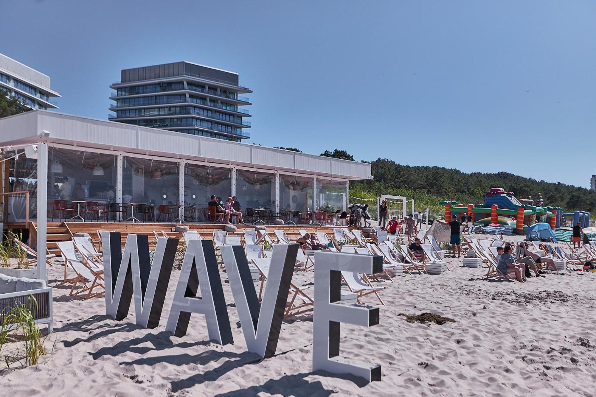 Wave Beachfront Family Apartment Misdroy Exterior foto