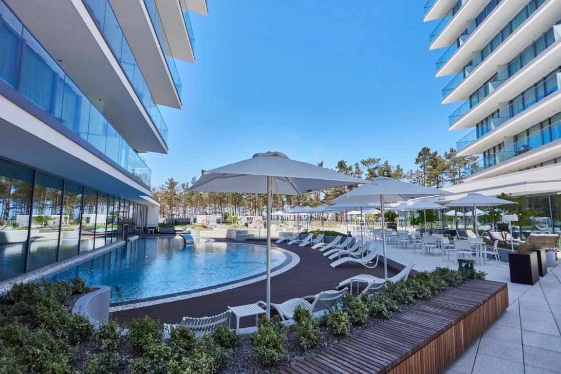 Wave Beachfront Family Apartment Misdroy Exterior foto