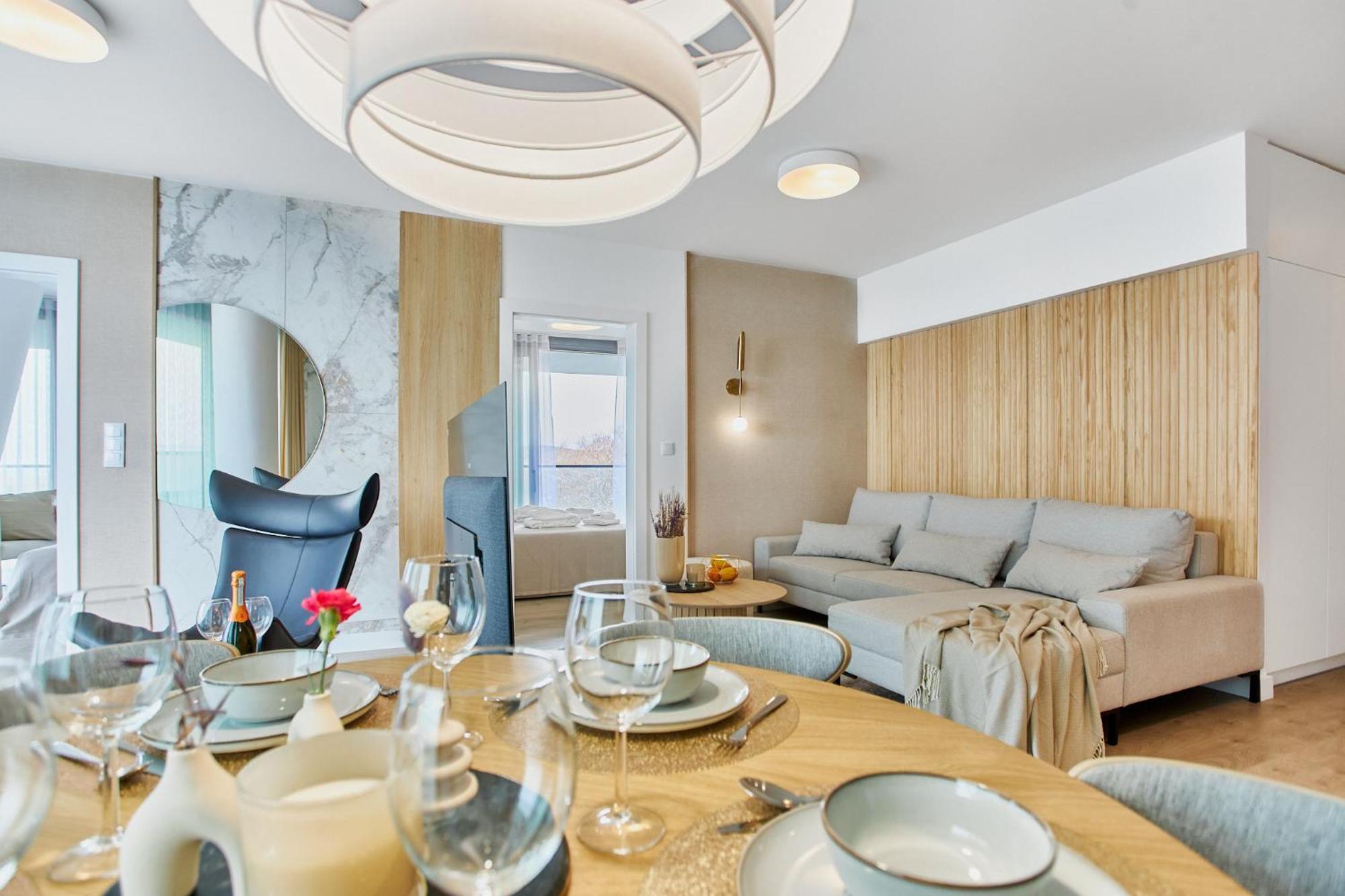 Wave Beachfront Family Apartment Misdroy Exterior foto