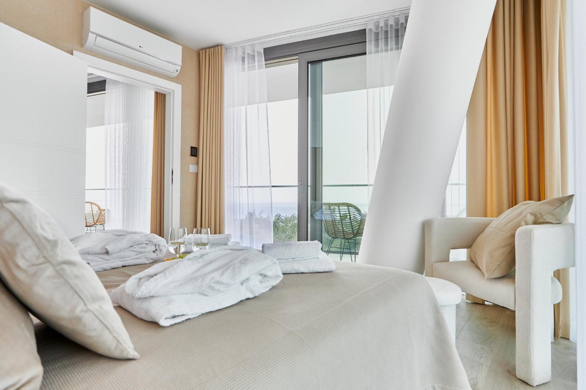 Wave Beachfront Family Apartment Misdroy Exterior foto