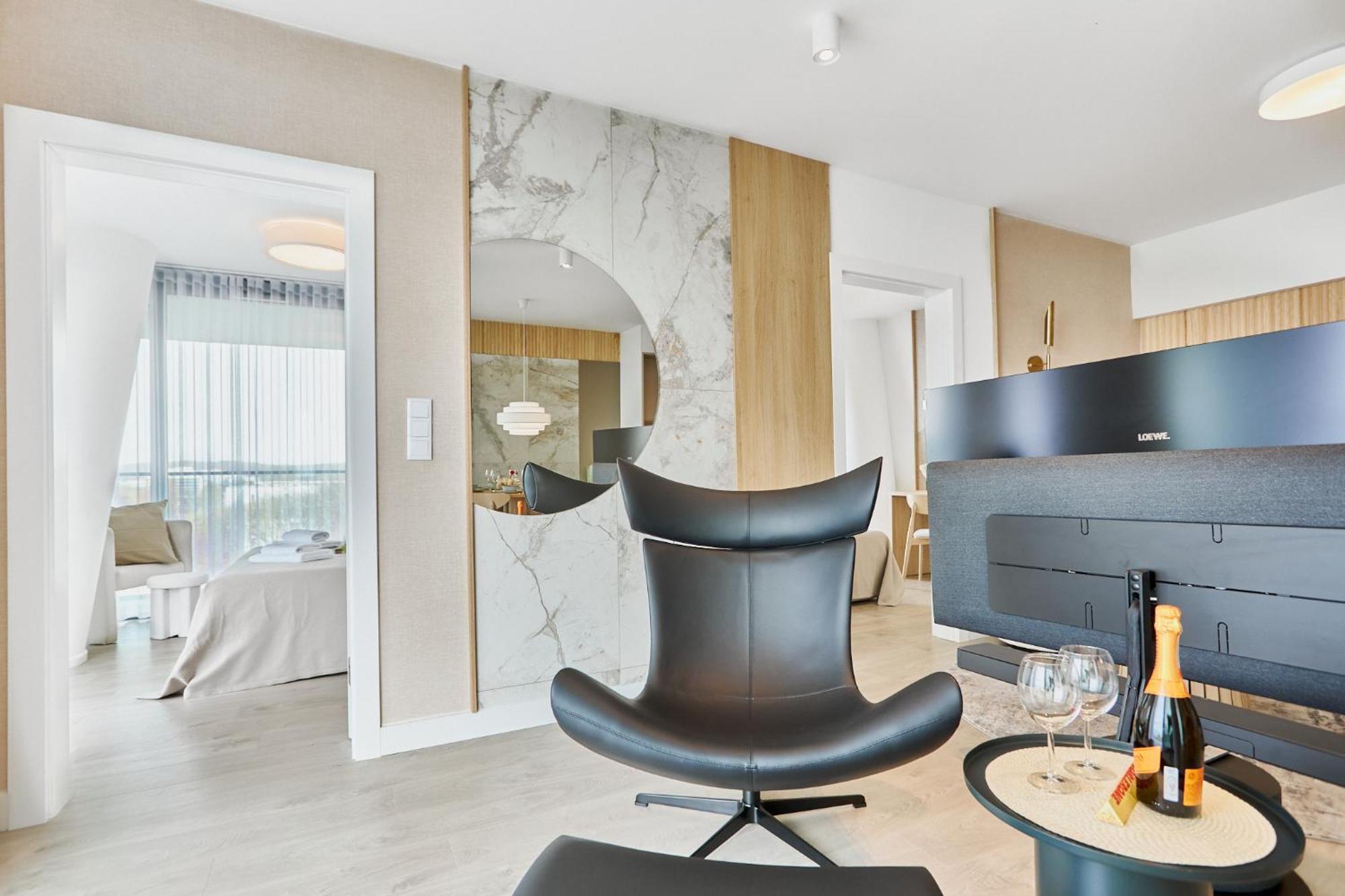 Wave Beachfront Family Apartment Misdroy Exterior foto