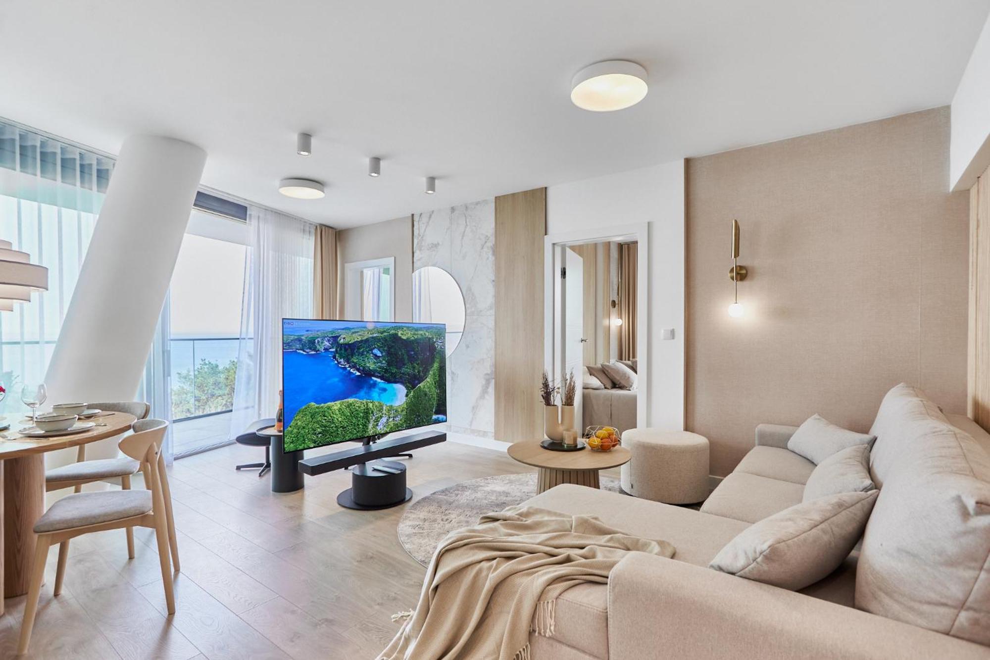 Wave Beachfront Family Apartment Misdroy Exterior foto