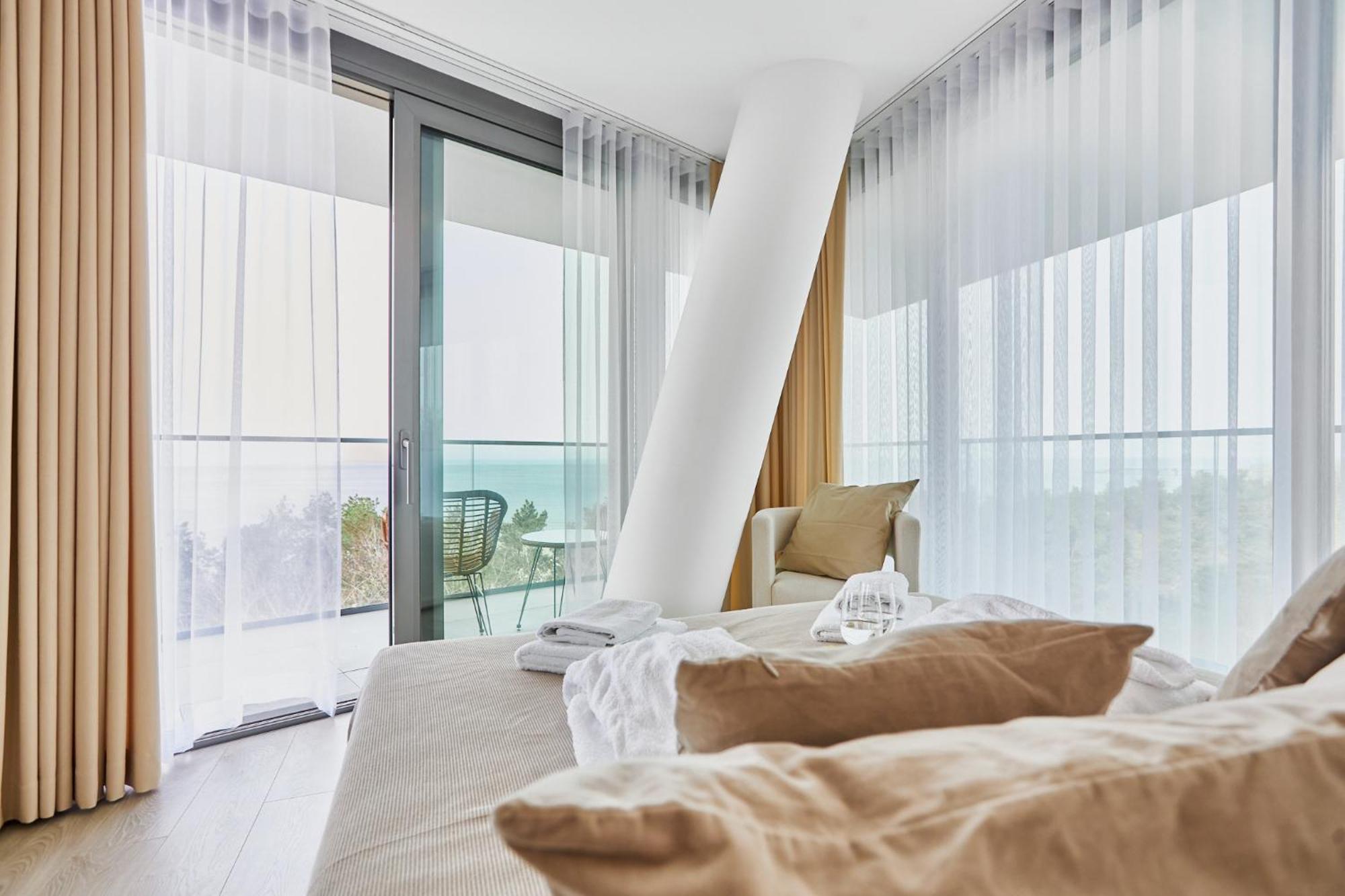 Wave Beachfront Family Apartment Misdroy Exterior foto