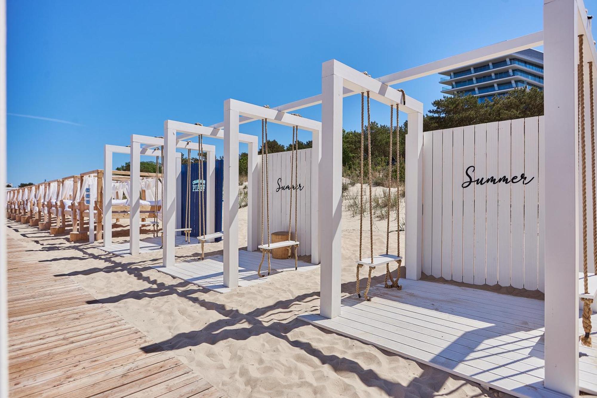 Wave Beachfront Family Apartment Misdroy Exterior foto